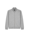 Heren Sweater Full Zip Stanley Stella Trailer 2.0 Heather Grey